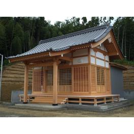 掛川市家代　神明山王神社新築