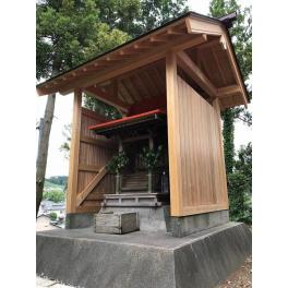 島田市　津島神社祠　修復工事　覆殿新築工事